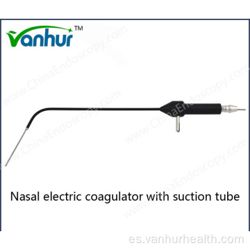 Coagulador eléctrico nasal con tubo de succión